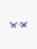 Orecchini Farfalla Luminosa Blu