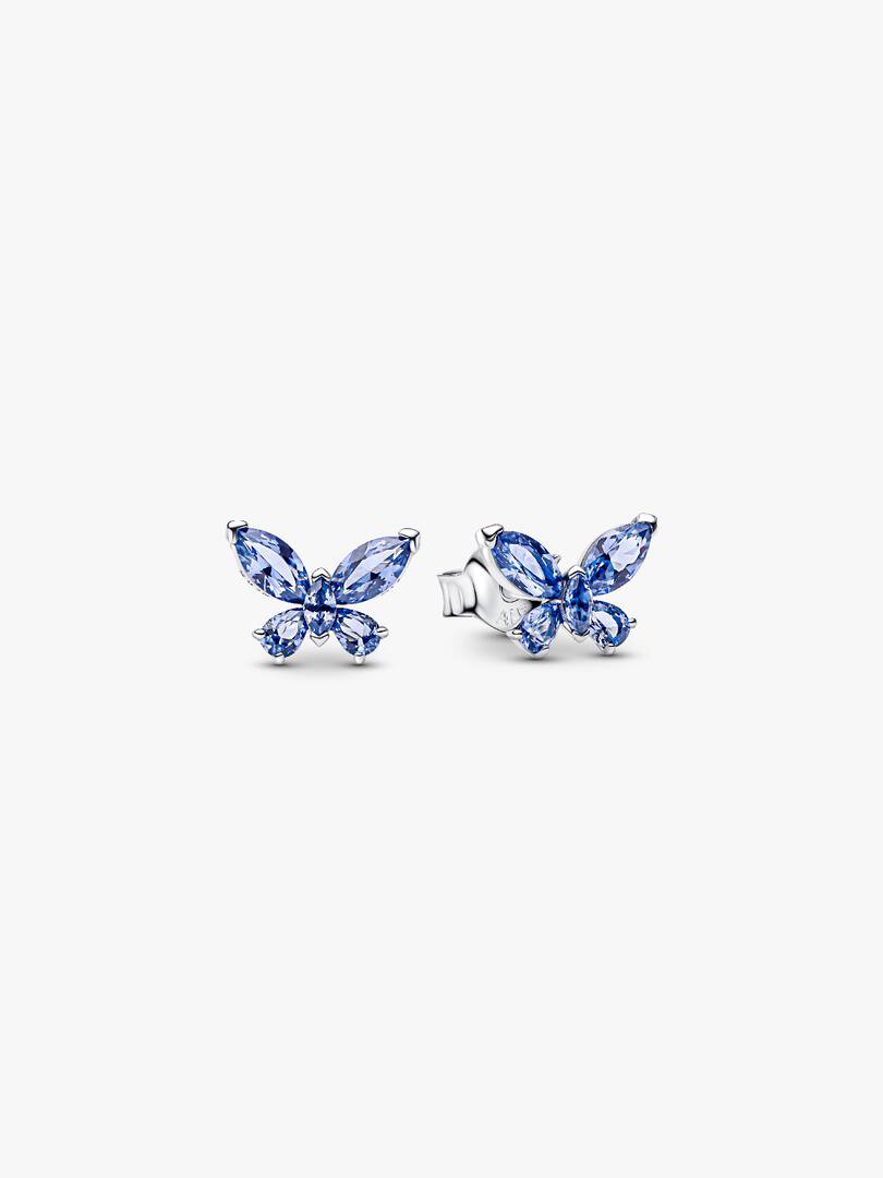 Orecchini Farfalla Luminosa Blu
