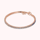 Bracciale Tennis con Cubic Zirconia Effetto Dégradé