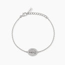Bracciale in argento con Madonnina