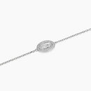 Bracciale in argento con Madonnina