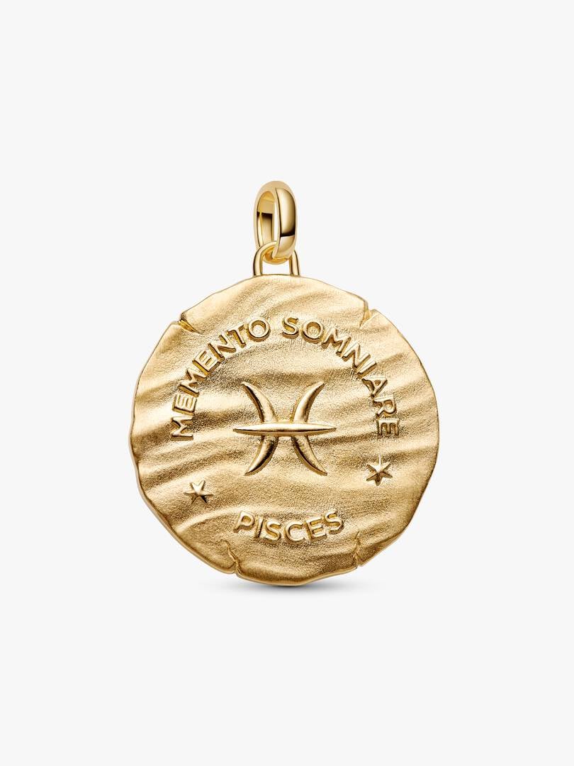 Charm Medallion XL Pesci "Memento Somniare"