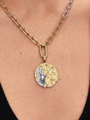 Charm Medallion XL Vergine "Animus Invictus"